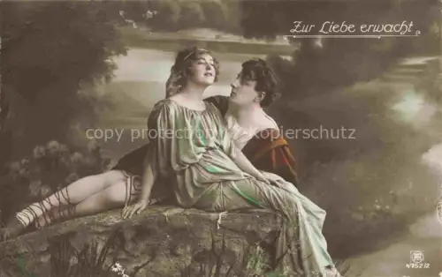 AK / Ansichtskarte Foto RPH Nr. 4752/2 Zur liebe erwacht 