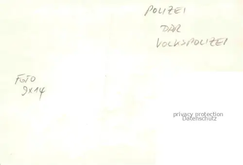 AK / Ansichtskarte Polizei Police Policia-- DDR Volkspolizei 