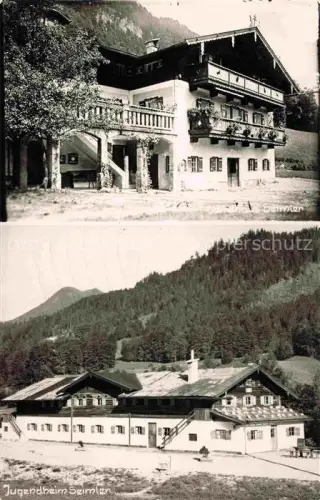 AK / Ansichtskarte BERCHTESGADEN Bayern Hotel und Jugendheim Seimler