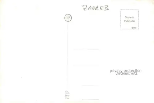 AK / Ansichtskarte ZAGREB Agram Croatia Stadtpanorama