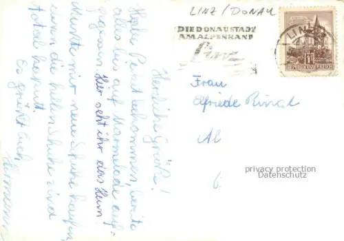 AK / Ansichtskarte LINZ DONAU AT Fliegeraufnahme