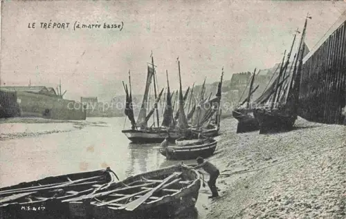 AK / Ansichtskarte LE TREPORT Dieppe 76 Seine-Maritime Maree basse