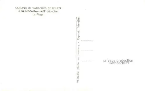 AK / Ansichtskarte SAINT-PAIR-SUR-MER Kairon-sur-Mer AVRANCHES 50 Manche La Plage 