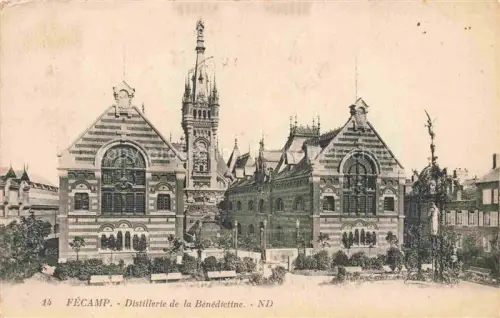 AK / Ansichtskarte FECAMP Le Havre 76 Seine-Maritime Distillerie de la Benedietine