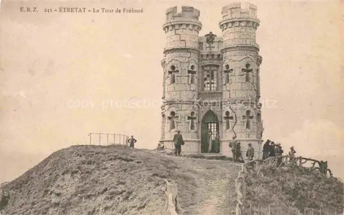 AK / Ansichtskarte ETRETAT LE HAVRE 76 Seine-Maritime La Tour de Frefosse