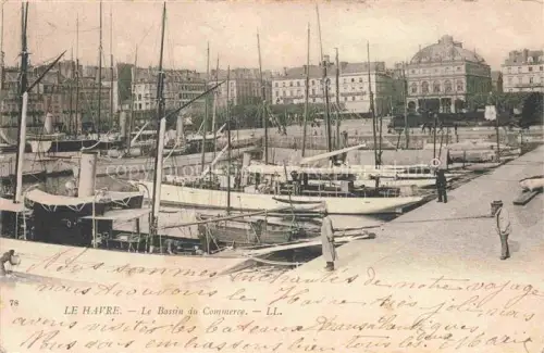 AK / Ansichtskarte LE HAVRE 76 Bassin Commerce