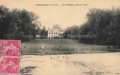 AK / Ansichtskarte Courbouzon BLOIS 41 Loir-et-Cher Chateau Vue du Parc