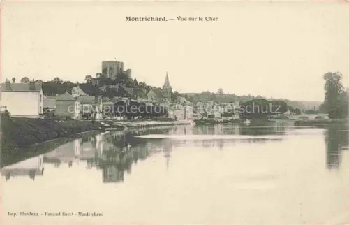 AK / Ansichtskarte Montrichard 41 Loir-et-Cher Vue sur le Cher