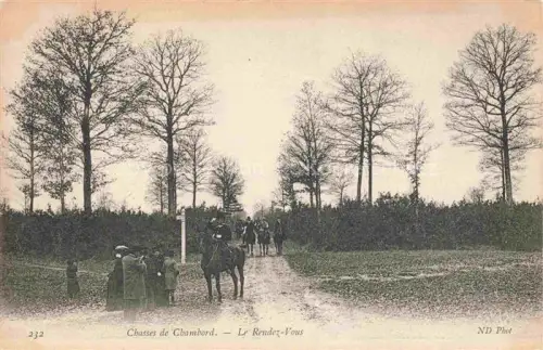 AK / Ansichtskarte Chambord Blois 41 Loir-et-Cher Le Rendez Vous