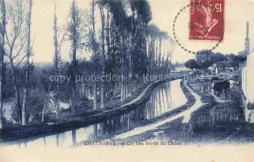 AK / Ansichtskarte Chatres -sur-Cher Romorantin-Lanthenay 41 Loir-et-Cher Les bords du Canai