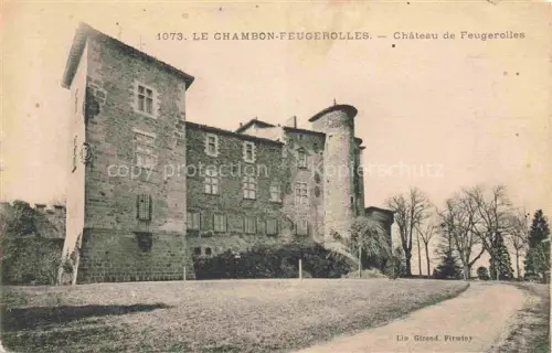 AK / Ansichtskarte Le Chambon -Feugerolles Saint-Etienne 42 Loire Chateau de Feugerolles