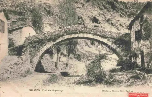 AK / Ansichtskarte Chagnon Saint-Etienne 42 Loire Pont du Moyen age