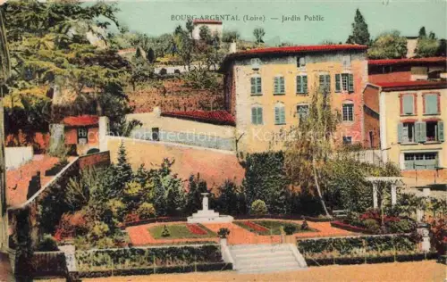 AK / Ansichtskarte Bourg-Argental Saint-Etienne 42 Loire Jardin Public