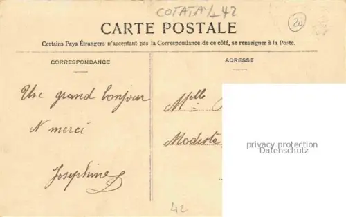 AK / Ansichtskarte Cotatay Le Chambon-Feugerolles Saint-Etienne 42 Vallee de Cotatay