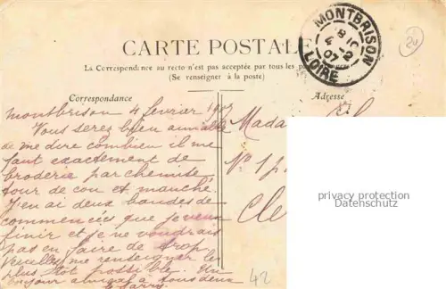 AK / Ansichtskarte MONTBRISON 42 Loire La chapelle des Pentents