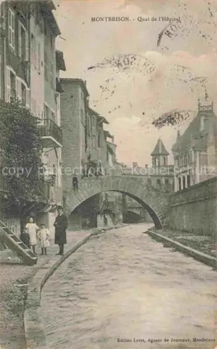 AK / Ansichtskarte MONTBRISON 42 Loire Quai de l'Hopital