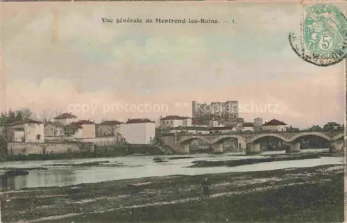 AK / Ansichtskarte Montrond-les-Bains Montbrison 42 Loire Vue generale