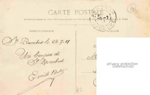 AK / Ansichtskarte Mont-Pilat 1400m Graix Saint-Etienne 42 Loire Malleval Eglise et les Ruines du Vieux Chateau