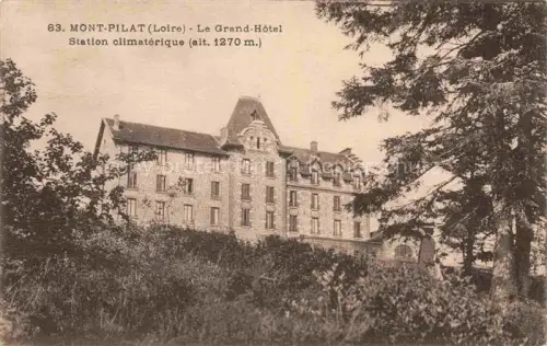 AK / Ansichtskarte Mont-Pilat 1400m Graix Saint-Etienne 42 Loire Le Grand Hotel Station Climaterique