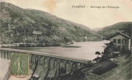 AK / Ansichtskarte Firminy Saint-Etienne 42 Loire Barrage de l'Echarpe