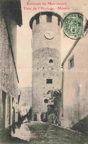 AK / Ansichtskarte Moingt MONTBRISON 42 Loire Tour de l'Horloge