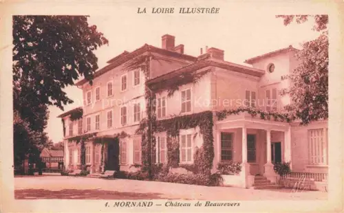 AK / Ansichtskarte Mornand-en-Forez Montbrison 42 Loire Chateau de Beaurevers
