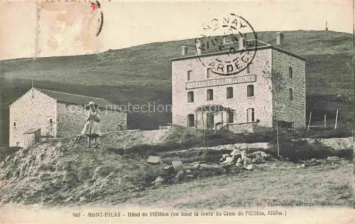 AK / Ansichtskarte Mont-Pilat 1400m Graix Saint-Etienne 42 Loire Hotel de l'Oeillon
