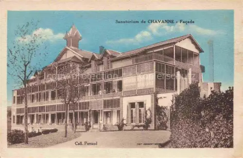 AK / Ansichtskarte Chavanne Chavannes Saint-Amand-Montrond 18 Cher Sanatorium de Chavanne Facade