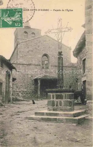 AK / Ansichtskarte Rozier-Cotes-d Aurec Montbrison 42 Loire Facade de l'Eglise