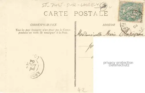 AK / Ansichtskarte ST-JUST-SUR-LOIRE-SAINT-RAMBERT Montbrison 42 Loire La Loire Le viaduc