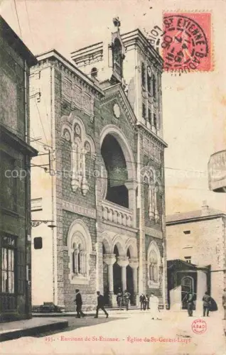AK / Ansichtskarte ST-ETIENNE  SAINT-ETIENNE 42 Loire Eglise du St Genest Lerpt