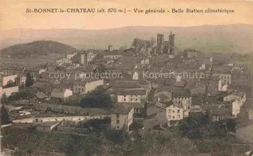 AK / Ansichtskarte St-Bonnet-le-Chateau Montbrison 42 Loire Vue generale Belle Station climaterique