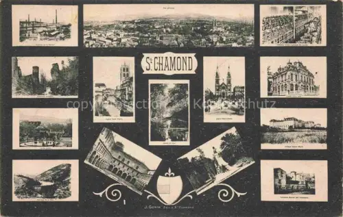 AK / Ansichtskarte St-Chamond-sur-le-Gier Saint-Etienne 42 Loire Vue partielles