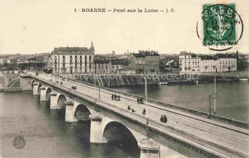 AK / Ansichtskarte ROANNE 42 Loire Pont sur la Loire