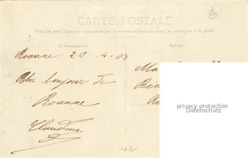 AK / Ansichtskarte ROANNE 42 Loire Pont sur la Loire