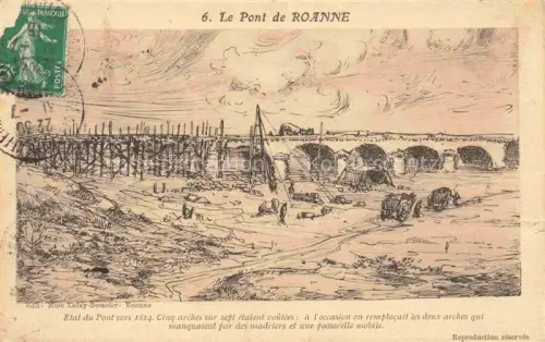 AK / Ansichtskarte ROANNE 42 Loire Le Pont de Roanne