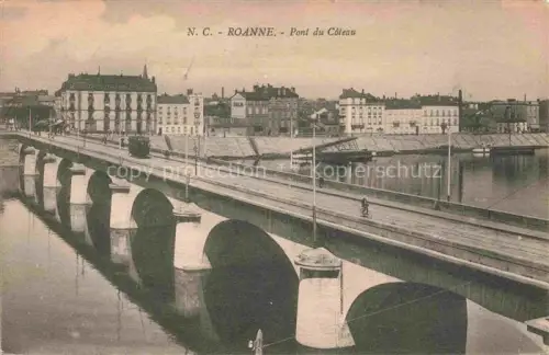 AK / Ansichtskarte ROANNE 42 Loire Pont du Coteau