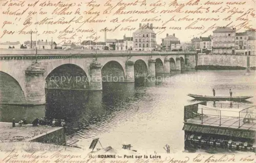 AK / Ansichtskarte ROANNE 42 Loire Pont sur la Loire
