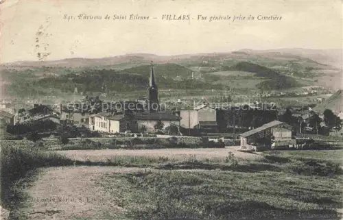AK / Ansichtskarte Villars Saint-Etienne 42 Loire Vue generale prise du Cimetiere