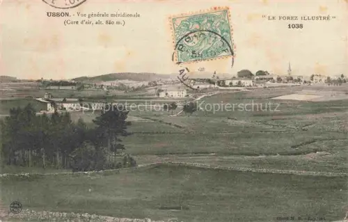 AK / Ansichtskarte Usson-en-Forez Montbrison 42 Loire Vue generale meridionale