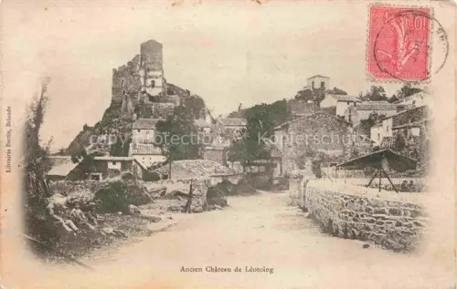 AK / Ansichtskarte Leotoing BRIOUDE 43 Haute-Loire Ancien Chateau de Leotoing