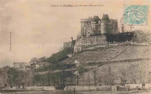 AK / Ansichtskarte Paulhac Haute-Loire Chateau de Paulhac