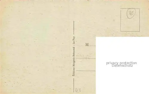 AK / Ansichtskarte Les Estables 1360m LE PUY 43 Haute-Loire Le Chalet Hotel du Mezenc