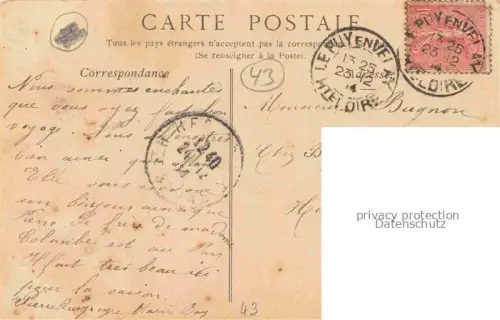 AK / Ansichtskarte LE PUY  en-Velay 43 Haute-Loire Femme des Environs