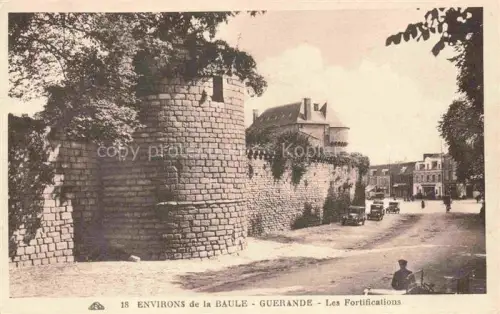 AK / Ansichtskarte Guerande Saint-Nazaire 44 Loire-Atlantique Les Fortifications