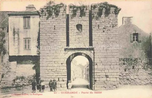AK / Ansichtskarte Guerande Saint-Nazaire 44 Loire-Atlantique Porte de Saille