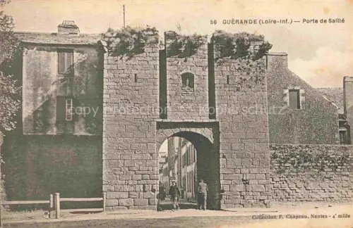 AK / Ansichtskarte Guerande Saint-Nazaire 44 Loire-Atlantique Porte de Saille