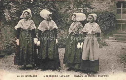 AK / Ansichtskarte Guerande Saint-Nazaire 44 Loire-Atlantique Custume de Mariees d'autrefois