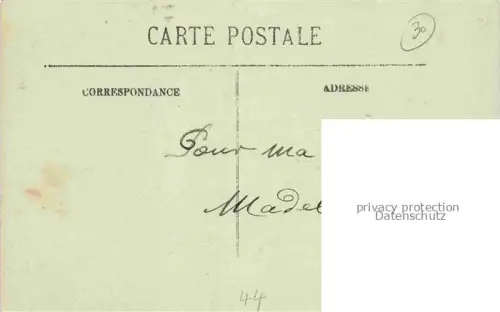 AK / Ansichtskarte PORNIC 44 Loire-Atlantique Portrait de Jeune Fille avec la Coiffe ancienne