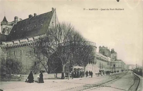 AK / Ansichtskarte NANTES 44 Loire-Atlantique Quai du Port Maillard